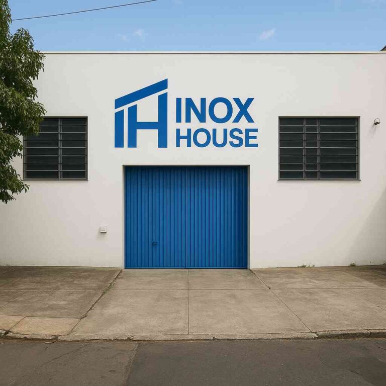 Fachada Barracão Inox House